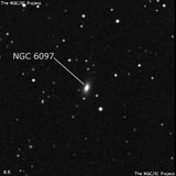 NGC 6097 - линзовидная галактика. Описание NGC 6097:, Галактика в созвездии Северная Корона