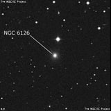 NGC 6126 - линзовидная галактика. Описание NGC 6126:, Галактика в созвездии Северная Корона