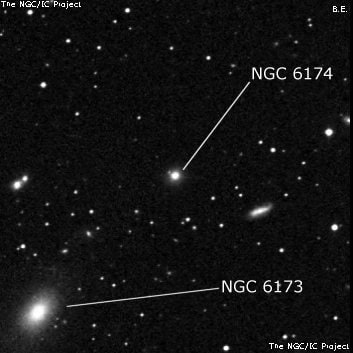 NGC 6174 - галактика. Описание NGC 6174:, Галактика в созвездии Геркулес