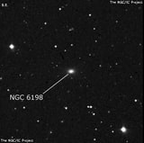 NGC 6198 - эллиптическая галактика. Описание NGC 6198:, Галактика в созвездии Дракон