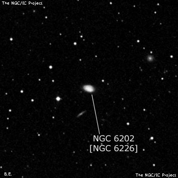 NGC 6202 - галактика. Описание NGC 6202:, Объект глубокого космоса в созвездии Дракон