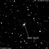 NGC 6225 - галактика. Описание NGC 6225:, Галактика в созвездии Геркулес