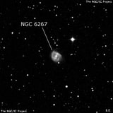NGC 6267 - спиральная галактика с баром. Описание NGC 6267:, Галактика в созвездии Геркулес
