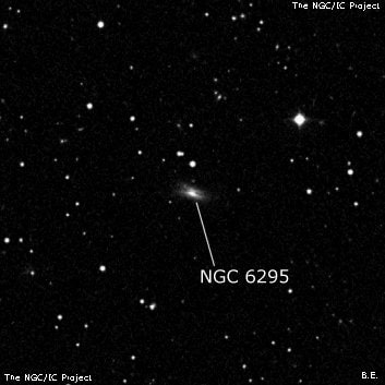 NGC 6295 - спиральная галактика. Описание NGC 6295:, Галактика в созвездии Дракон