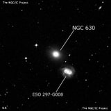 NGC 630 - галактика. Описание NGC 630:, Галактика в созвездии Скульптор