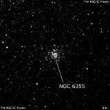 NGC 6355 - шаровое скопление звёзд. Описание NGC 6355:, Шаровое скопление в созвездии Змееносец