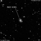 NGC 6381 - спиральная галактика. Описание NGC 6381:, Галактика в созвездии Дракон