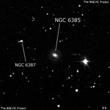 NGC 6385 - спиральная галактика с баром. Описание NGC 6385:, Галактика в созвездии Дракон