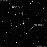 NGC 6418 - галактика. Описание NGC 6418:, Галактика в созвездии Дракон