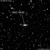 NGC 6430 - галактика. Описание NGC 6430:, Галактика в созвездии Геркулес