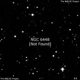 NGC 6448 - по указанным Генри Дрейером координатам, объект повторно не найден; . Описание NGC 6448:, Объект глубокого космоса в созвездии Дракон