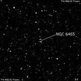NGC 6465 - группа звёзд. Описание NGC 6465:, Объект глубокого космоса в созвездии Стрелец