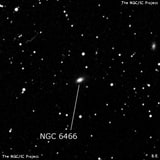 NGC 6466 - спиральная галактика. Описание NGC 6466:, Галактика в созвездии Дракон