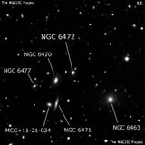 NGC 6472 - спиральная галактика. Описание NGC 6472:, Галактика в созвездии Дракон