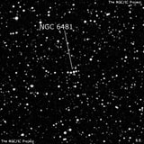 NGC 6481 - группа звёзд. Описание NGC 6481:, Объект глубокого космоса в созвездии Змееносец