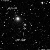 NGC 6486 - галактика. Описание NGC 6486:, Галактика в созвездии Геркулес