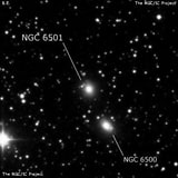 NGC 6501 - линзовидная галактика. Описание NGC 6501:, Галактика в созвездии Геркулес