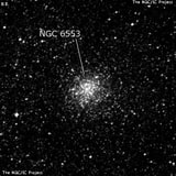 NGC 6553 - шаровое скопление звёзд. Описание NGC 6553:, Шаровое скопление в созвездии Стрелец