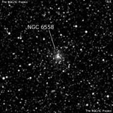 NGC 6558 - шаровое скопление звёзд. Описание NGC 6558:, Шаровое скопление в созвездии Стрелец