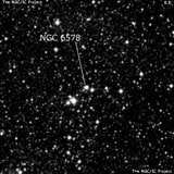 NGC 6578 - планетарная туманность. Описание NGC 6578:, Планетарная туманность в созвездии Стрелец