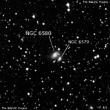 NGC 6580 - галактика. Описание NGC 6580:, Галактика в созвездии Геркулес