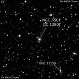 NGC 6581 - галактика. Описание NGC 6581:, Галактика в созвездии Геркулес