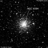 NGC 6584 - шаровое скопление звёзд. Описание NGC 6584:, Шаровое скопление в созвездии Телескоп