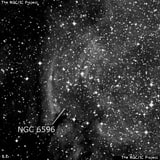 NGC 6596 - рассеянное скопление звёзд. Описание NGC 6596:, Рассеянное скопление в созвездии Стрелец