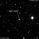 NGC 6597 - галактика. Описание NGC 6597:, Галактика в созвездии Дракон