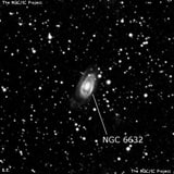 NGC 6632 - галактика. Описание NGC 6632:, Галактика в созвездии Геркулес