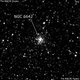 NGC 6642 - шаровое скопление звёзд. Описание NGC 6642:, Шаровое скопление в созвездии Стрелец