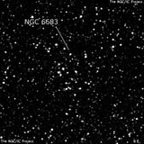 NGC 6683 - рассеянное скопление звёзд. Описание NGC 6683:, Рассеянное скопление в созвездии Щит