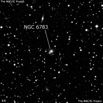 NGC 6783 - галактика. Описание NGC 6783:, Галактика в созвездии Лебедь