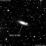 NGC 6788 - галактика. Описание NGC 6788:, Галактика в созвездии Телескоп