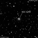 NGC 6789 - галактика неправильной формы. Описание NGC 6789:, Галактика в созвездии Дракон