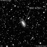 NGC 6792 - спиральная галактика с баром. Описание NGC 6792:, Галактика в созвездии Лира