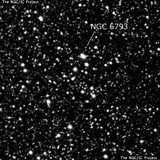 NGC 6793 - рассеянное скопление звёзд. Описание NGC 6793:, Рассеянное скопление в созвездии Лисичка