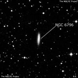 NGC 6796 - галактика. Описание NGC 6796:, Галактика в созвездии Дракон