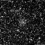 NGC 6827 - рассеянное скопление звёзд. Описание NGC 6827:, Рассеянное скопление в созвездии Лисичка