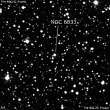 NGC 6833 - планетарная туманность. Описание NGC 6833:, Планетарная туманность в созвездии Лебедь