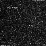 NGC 6839 - группа звёзд. Описание NGC 6839:, Объект глубокого космоса в созвездии Стрела