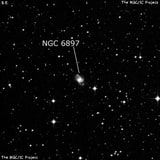 NGC 6897 - галактика. Описание NGC 6897:, Галактика в созвездии Козерог