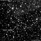 NGC 6996 - рассеянное скопление звёзд. Описание NGC 6996:, Объект глубокого космоса в созвездии Лебедь