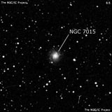 NGC 7015 - галактика. Описание NGC 7015:, Галактика в созвездии Малый Конь