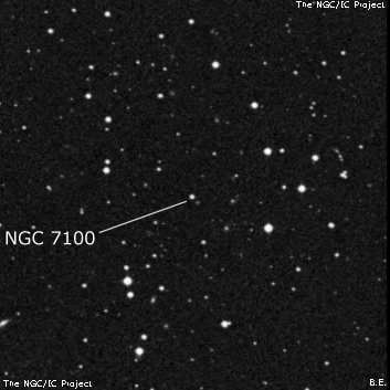 NGC 7100 - одиночная звезда. Описание NGC 7100:, Двойная звезда в созвездии Пегас