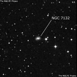 NGC 7132 - спиральная галактика. Описание NGC 7132:, Галактика в созвездии Пегас