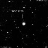 NGC 7230 - спиральная галактика с баром. Описание NGC 7230:, Галактика в созвездии Водолей