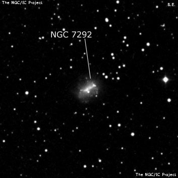 NGC 7292 - галактика неправильной формы. Описание NGC 7292:, Галактика в созвездии Пегас