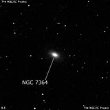 NGC 7364 - линзовидная галактика. Описание NGC 7364:, Галактика в созвездии Водолей