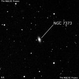 NGC 7373 - линзовидная галактика. Описание NGC 7373:, Галактика в созвездии Пегас